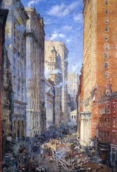 Broad Street Canyon, New York - view 1