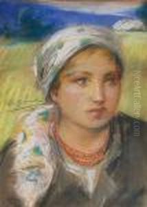 Portret Goralki by Stanislaw Gorski