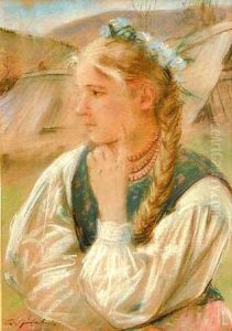 Portret Dziewczyny Portret Dziewczyny