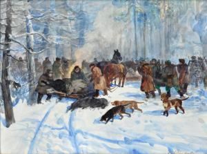 Po Polowaniu by Stanislaw Gorski