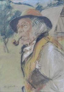 Portret Gorala by Stanislaw Gorski