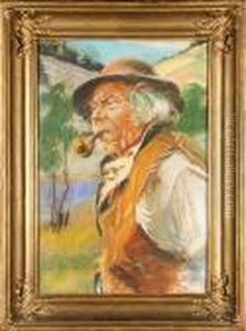 Goral Z Fajka by Stanislaw Gorski