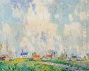 Zomer Bij De Kapel Te Overmere Donk by Pieter Gorus