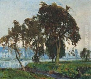 Zomerlandschap by Pieter Gorus