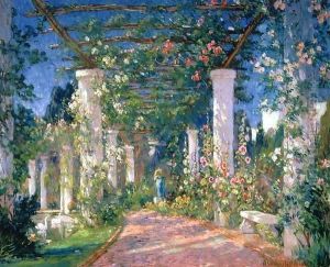 Pergola at the Hotel Samarkand Santa Barbara