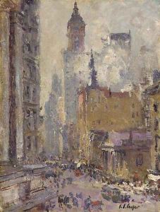 Broadway from the Post Office