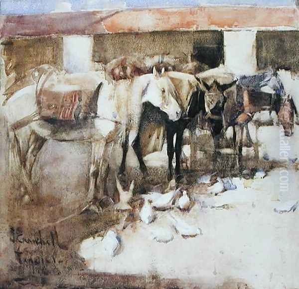 A Sangar in Morocco 1888 - view 1