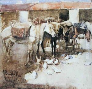 A Sangar in Morocco 1888 by Joseph Crawhall