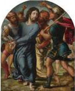 The Betrayal Of Christ by Jan Mabuse