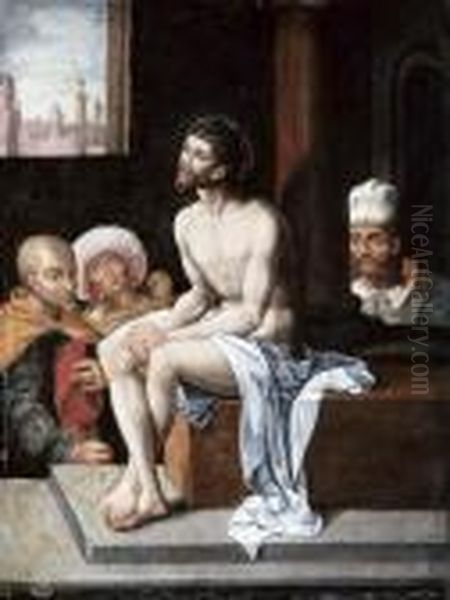 The Mocking Of Christ - view 1