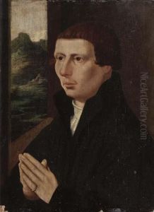 Portrait Of A Young Man by Jan Mabuse
