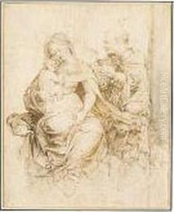 The Holy Family. by Jan Mabuse