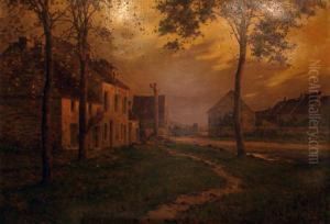 La Grand Rue Du Village by Albert Ferdinand J. Gosselin