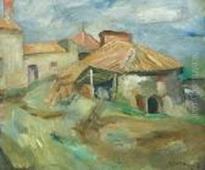 Pejzaz Z Chatami by Jacques Gotko