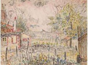 View Of The Compiegne Concentration Camp by Jacques Gotko