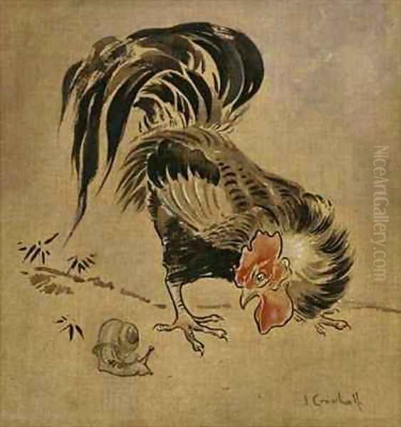 Spanish Cock and Snail - view 1