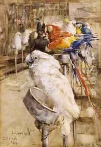The Aviary Clifton by Joseph Crawhall