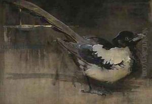 The Magpie by Joseph Crawhall