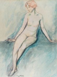 Akt Kobiety by Leopold Gottlieb