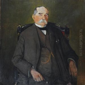 Portret Mezczyzny by Leopold Gottlieb