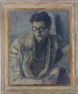 Portrait Of A Man, Wearing Glasses