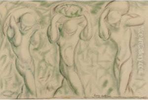 Harvesters by Leopold Gottlieb
