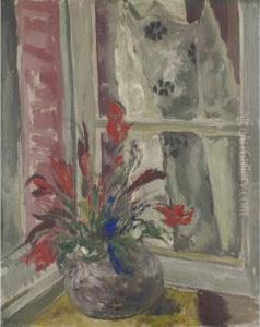 Flowers At The Window Flowers At The Window