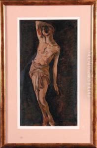 Sw. Sebastian by Leopold Gottlieb