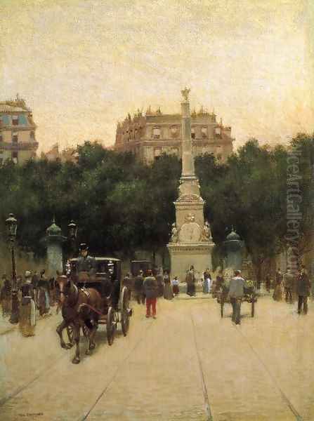 A Boulevard in Paris - view 1