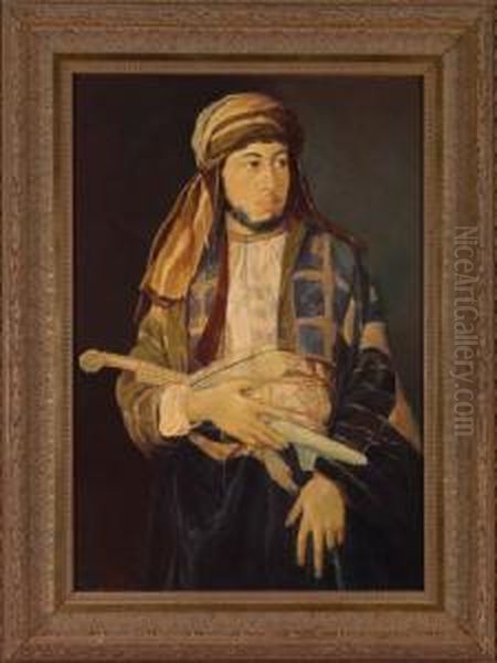Self-portrait Inoriental Attire - view 1