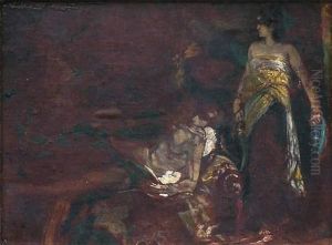 Samson Et Delihla by Maurycy Gottlieb