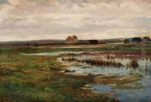 Stretch Of Meadow Land by Albert Gottschalk