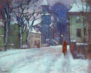 December - Gloucester by Paul Cornoyer