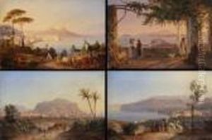 Neapel - Pozzuoli - Palermo -
Sorrent: by Carl Wilhelm Goetzloff