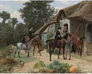 A Rest From The Ride by Jean Richard Goubie