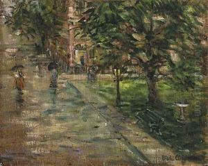 Rainy Street Scene