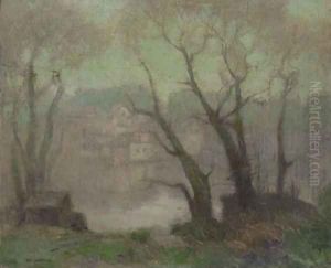 Misty Evening by Paul Cornoyer