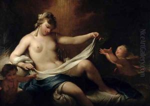 Danae and the Golden Shower, c.1750 by Andrea Casali