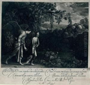 Tobias And The Angel ('the Large Tobias') by Hendrick Goudt