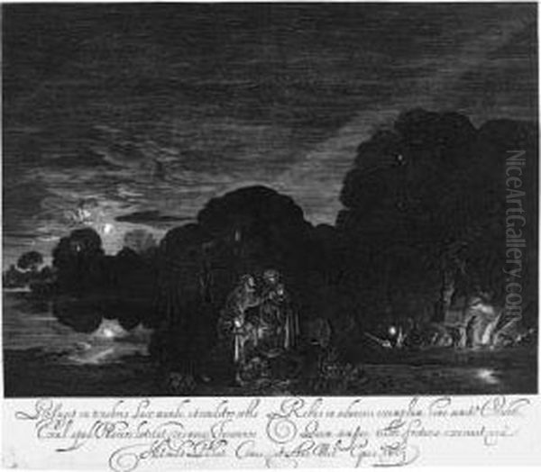 The Flight Into Egypt - view 1