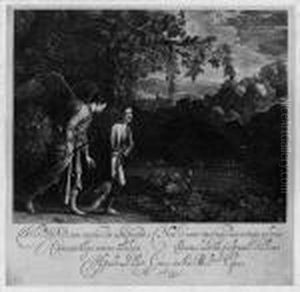 Tobias Und Der Engel by Hendrick Goudt