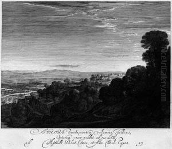 Aurora, Landschaft In Der Morgendammerung - view 1