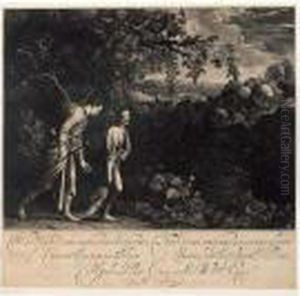 Tobias And The Angel; Landscape At Dawn, Aurora (holl. 2 And 7)