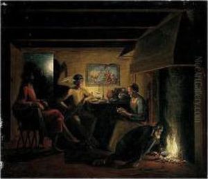 Jupiter And Mercury In The House Of Philemon And Baucis