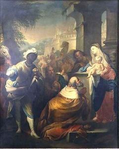 The Adoration of the Magi by Andrea Casali