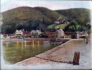 The Ship Inn, Porlock by Alexander Carruthers Gould