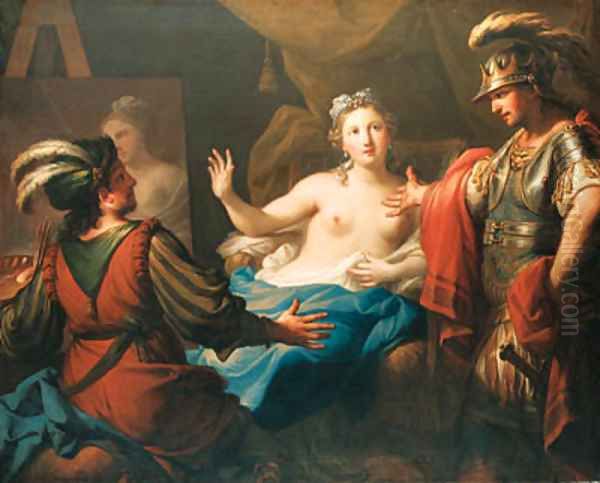 Apelles and Campaspe - view 1