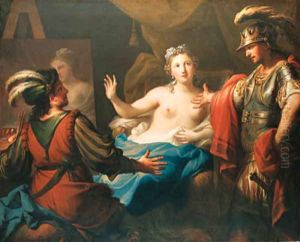 Apelles and Campaspe by Andrea Casali