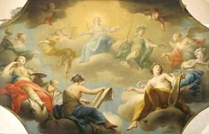 Allegory of the Arts by Andrea Casali