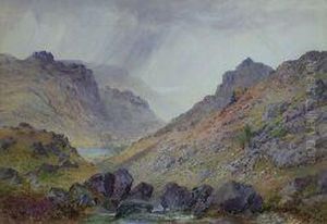 A Lake District View by David Gould